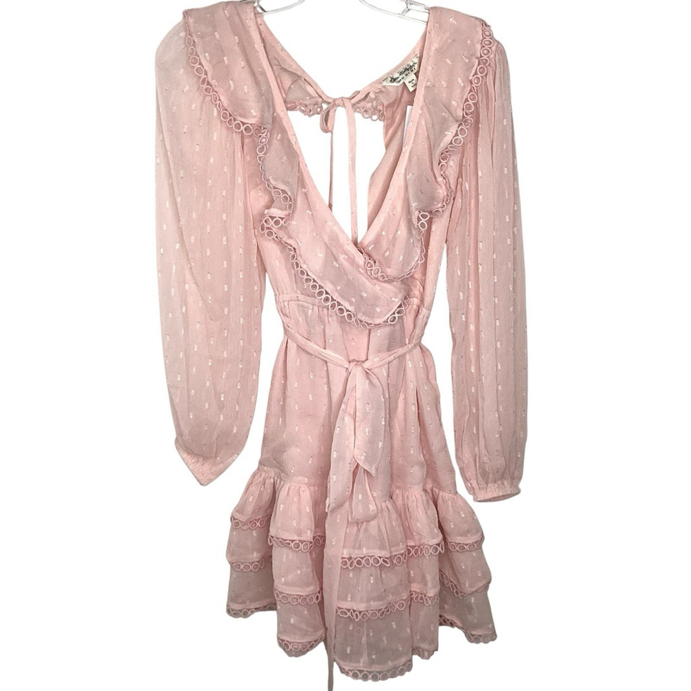 ASOS Dress Sz 4 Pink Mini Miss‎ Selfridge Fairy Babydoll Party Y2K  Prom NEW